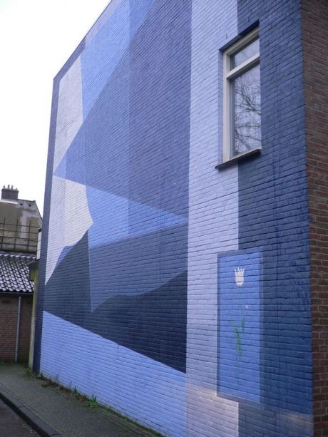 Muurschildering - Threes Rijssenbeek